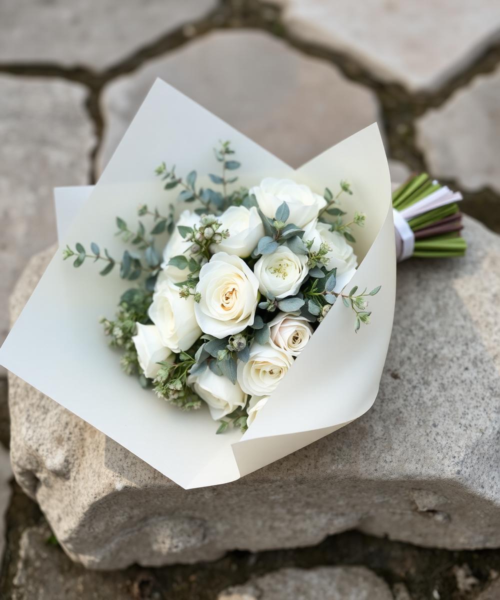 Sympathy bouquets by Maison de Belleme